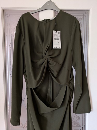 Zara bnwt forest green - forest,