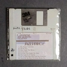 Yamaha Clavinova Disk Orchestra Keyboard Music Floppy Disk - JAZZ PIANO 2