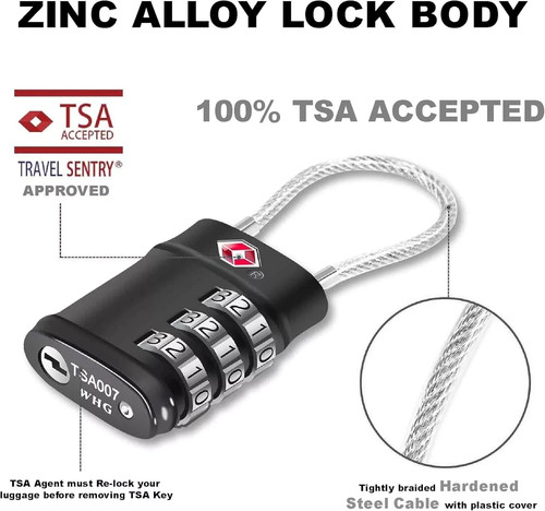 Tsa approved combination - tsa,