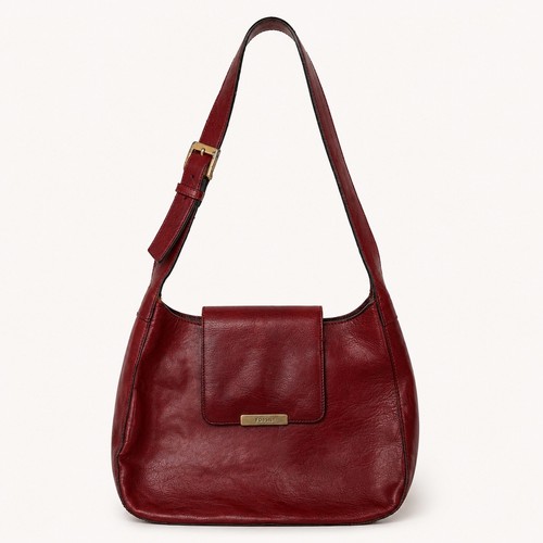 Vintage fossil burgundy - fossil,