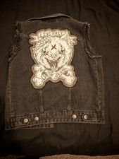 Drop Dead Denim Vest Jacket
