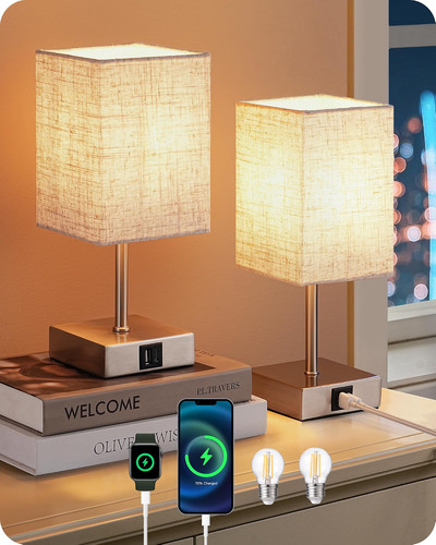 Edishine touch table lamps set - touch,