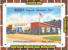 Metal Sign - Vermont Postcard