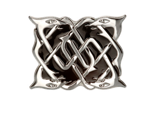 Polished chrome serpent - polished, kilt