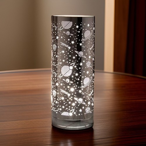 Aroma lamp silver - silver, oil