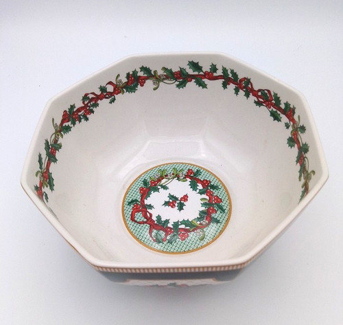 Royal worcester holly - holly, ribbons