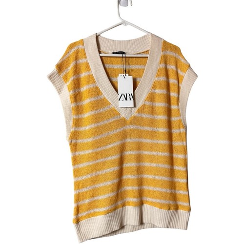 Zara striped sleeveless - zara,