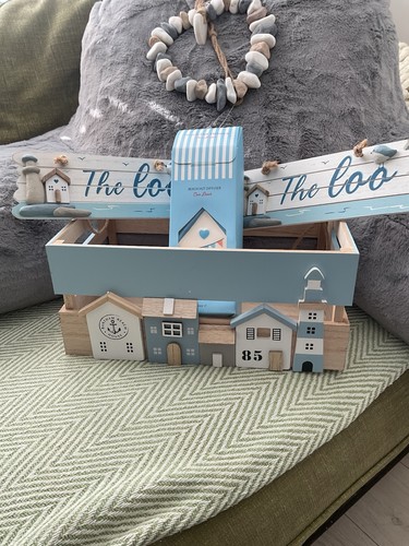 Collection beach hut items - collection,