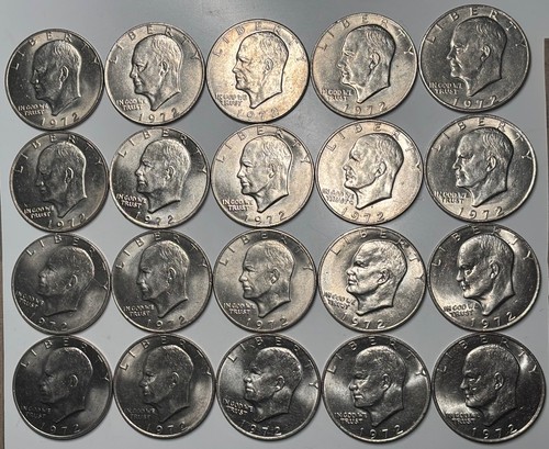 1972 eisenhower dollar - 1972, of
