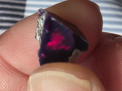 Black opal ethiopian - opal,