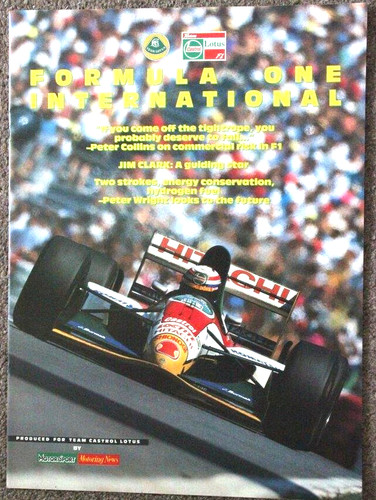 Formula team lotus - team, large