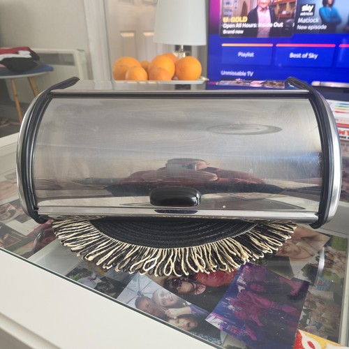Vintage chrome stainless metal - chrome,