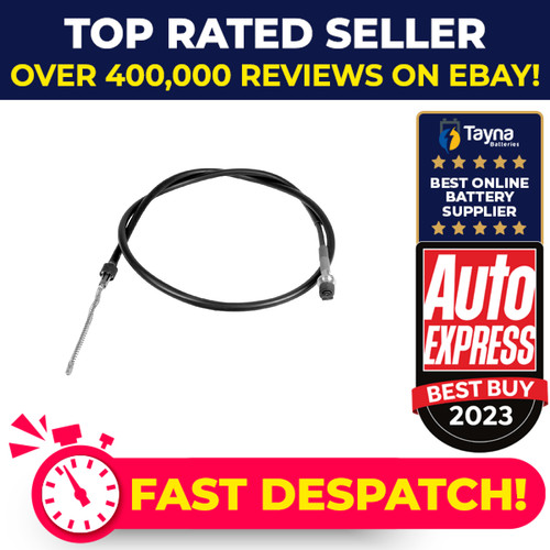 Handbrake cable rear left - handbrake,