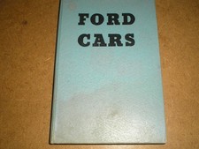 FORD CARS - A PRACTICAL GUIDE TO MAINTENANCE & REPAIR COVERING MODELS FROM 1934
