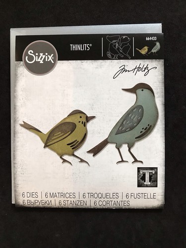 Feathered friends birds sizzix - birds,