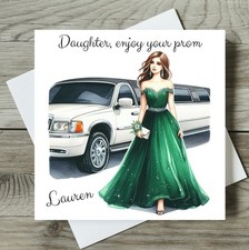 Personalised prom card - personalised,