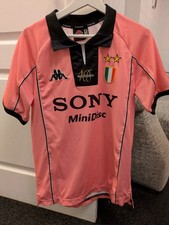 Retro Remake Juventus 97/98 Away Shirt Pink Zidane #21 (M)