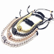 Men's 18k Gold Plated 4mm