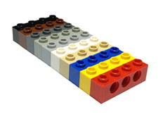 LEGO 3701 - Technic, Brick 1 x