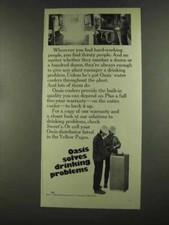 1972 Oasis Water Cooler