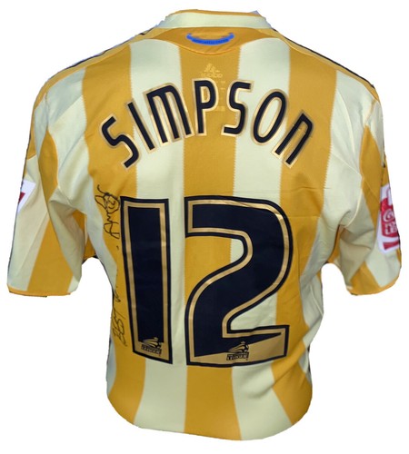 Signed match worn danny - match,