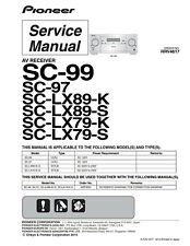 Service manual for Pioneer