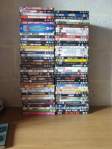 Mixed genre dvds - genre, lot