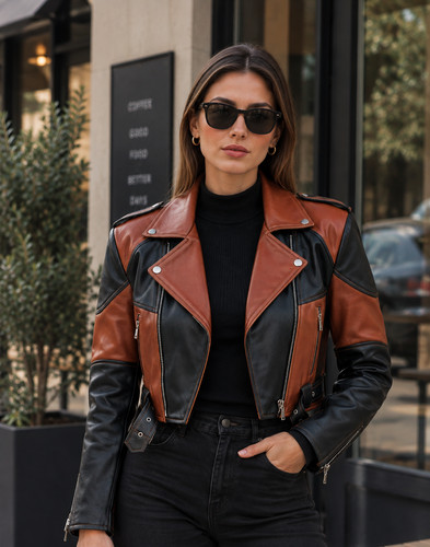 Women brown black genuine - women's,
