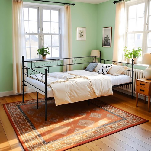 Victorian style metal single - metal,