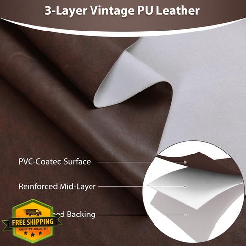 Reddish brown faux leather - reddish,