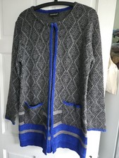 Womans Long Cardigan Size