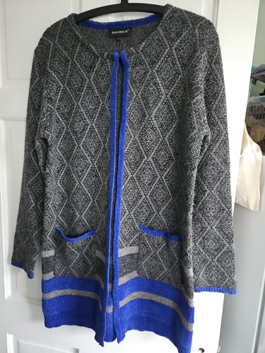Womans long cardigan size - long,