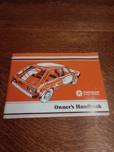 Chrysler sunbeam 3 1 6 - chrysler, 1.0