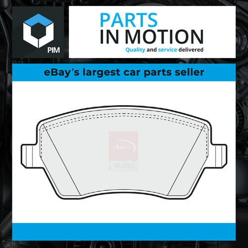 Brake pads set - brake, dacia