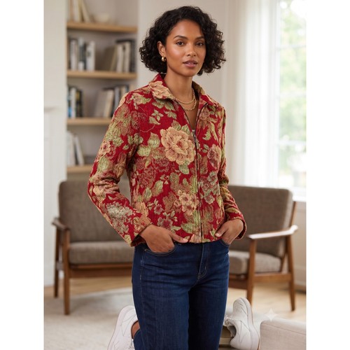 Vintage 90s tapestry floral - vintage,