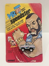 1983 Buddy-L Mr T A Team 'Wind N Watch' Speedster Pickup Truck Van Wrist Racer