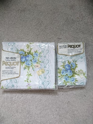 Vtg cotton blend - blend, cottagecore