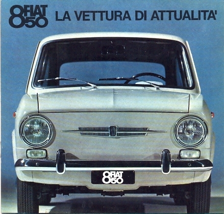 Fiat 850 saloon berlina - fiat,