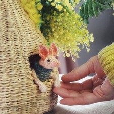 KNITTING KIT Piglet Doll to