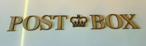 Post box letters and - letters,
