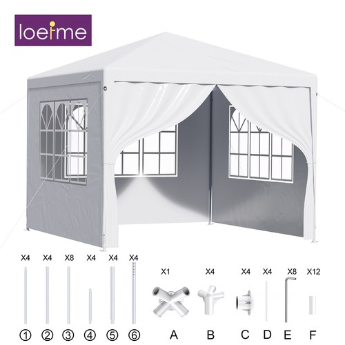 Gazebo pop heavy duty - up,