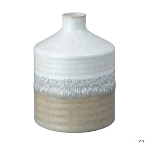 Denby kiln small bottle vase - denby,