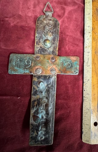 1915 dated large trench - , art