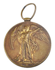 World War One Victory Medal - 18531 Private J Beardmore, South Staffs Regiment