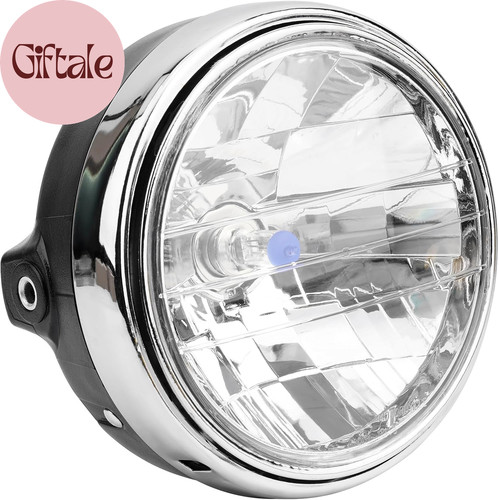 Main headlight black metal kit - black,