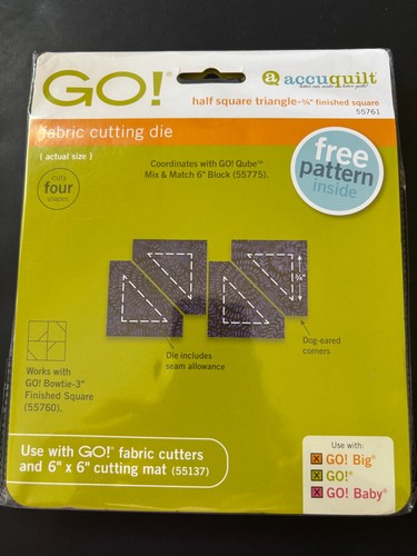 Accuquilt die half - , square