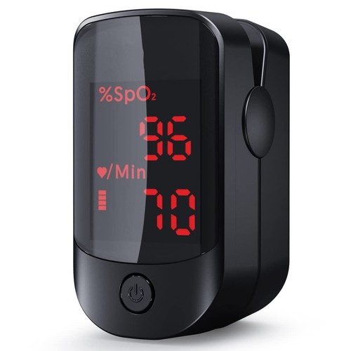 Fingertip pulse oximeter heart - fingertip,