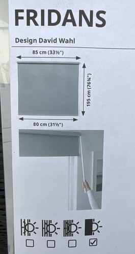 Ikea fridans black out - out, roller