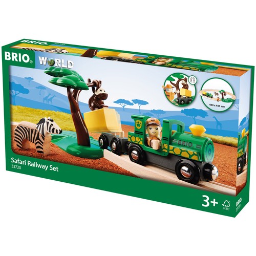 Brio world safari wooden - brio,