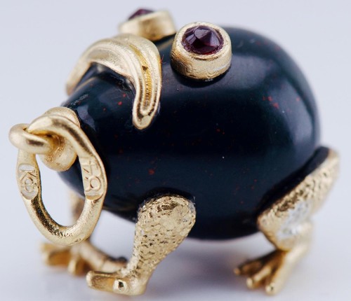 Antique faberge jasper hard - antique,